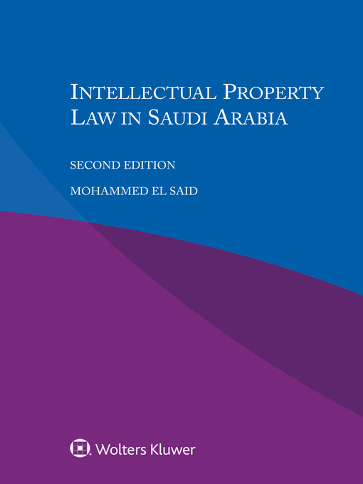 Title details for Intellectual Property Law in Saudi Arabia by Mohammed El Said - Available